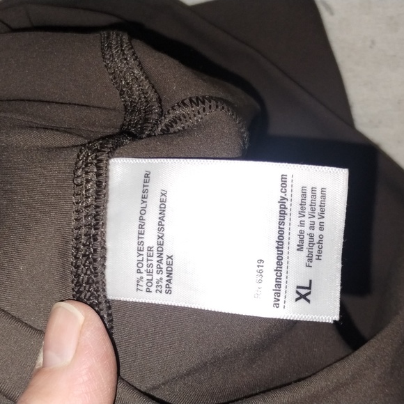 NWOT Avalanche brown leggings - Picture 3 of 6